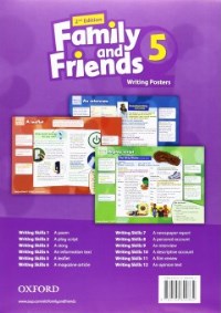 Family and Friends 5 Writing Posters 2nd ED